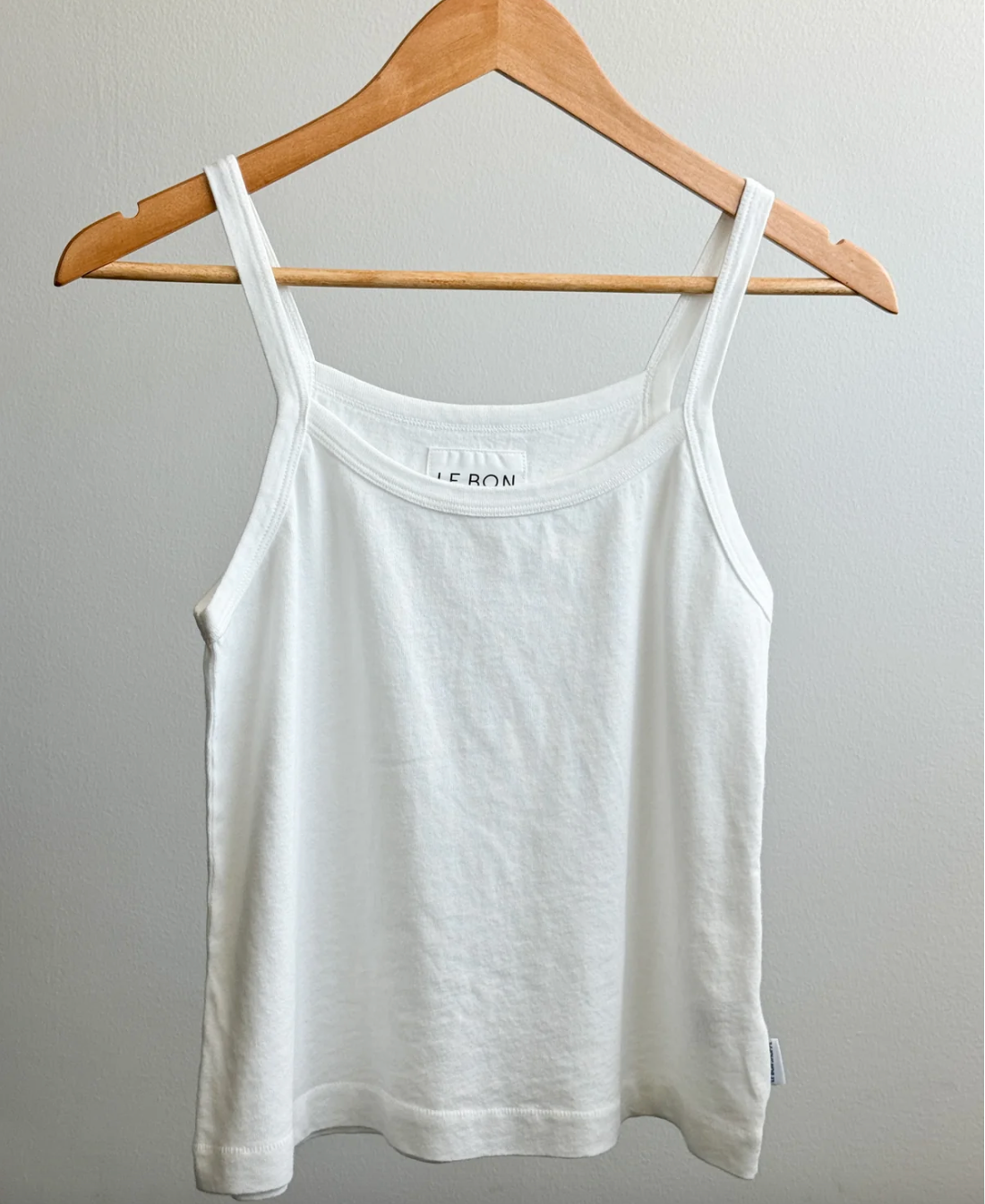 Le Bon Shoppe Organic Cotton Dana Cami | Vintage White