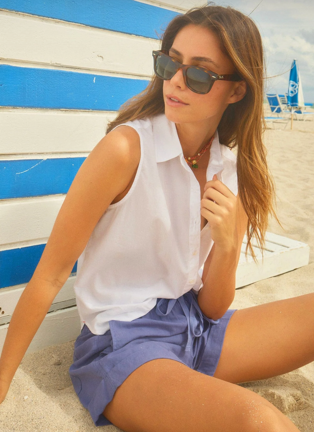 Xirena Brooks Shirt | White