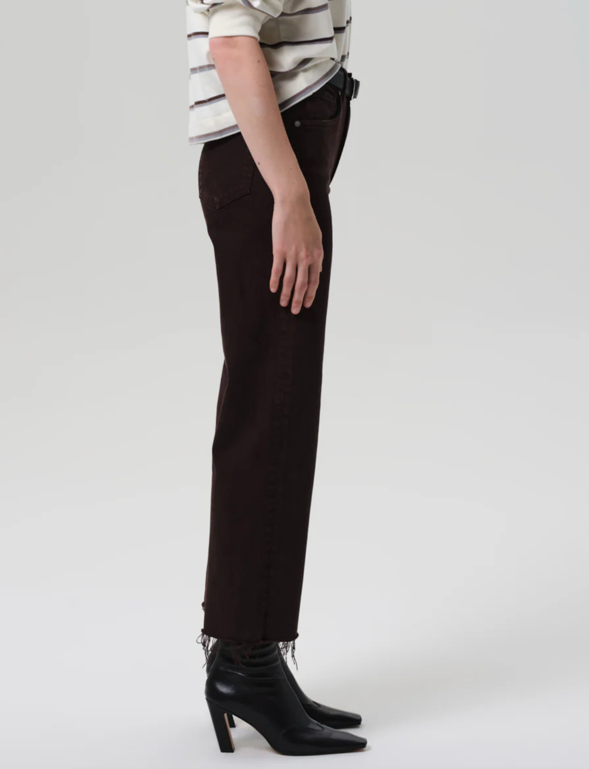 Citizens of Humanity Palma Straight Raw Hem | Carob