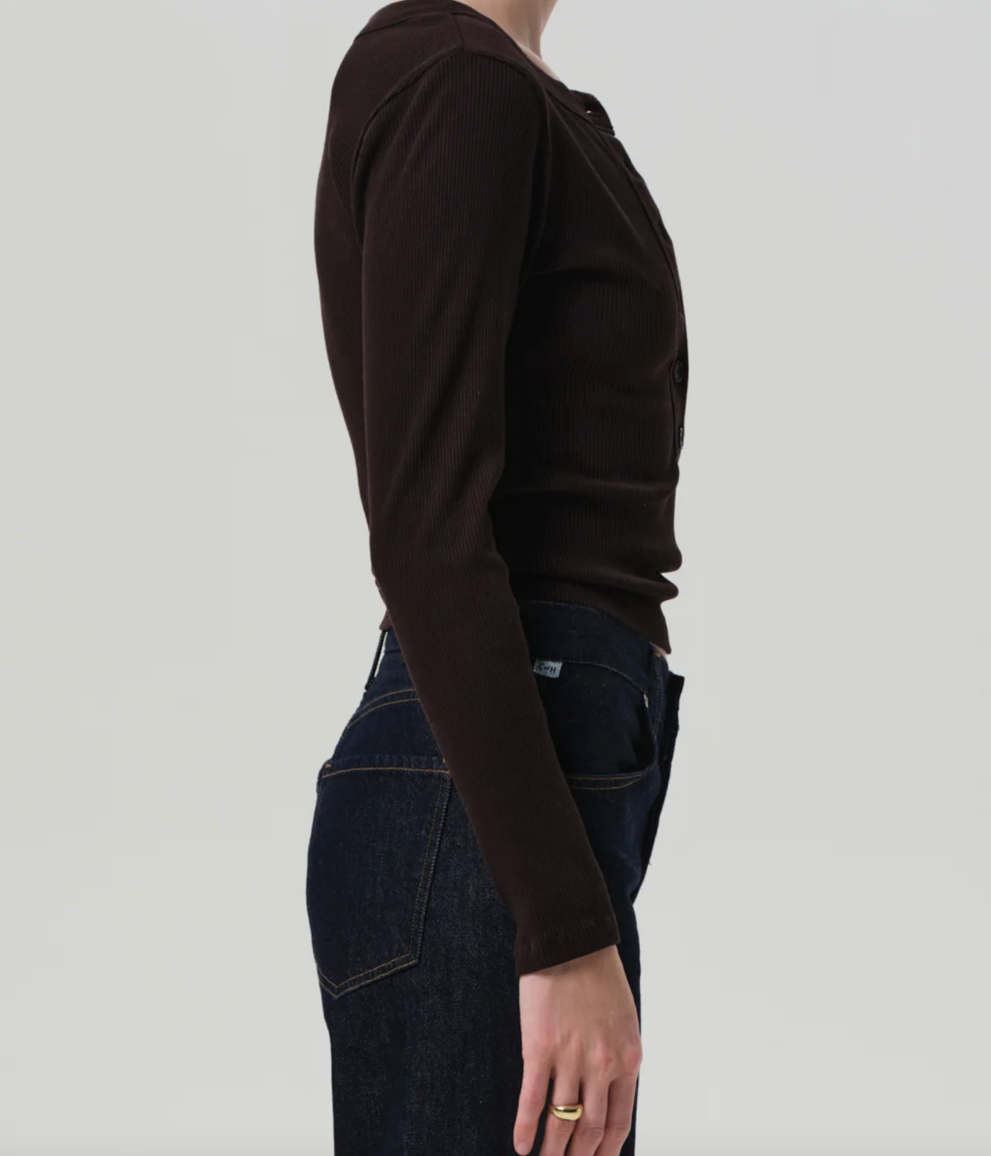 Citizens of Humanity Varra Henley | Chocolate