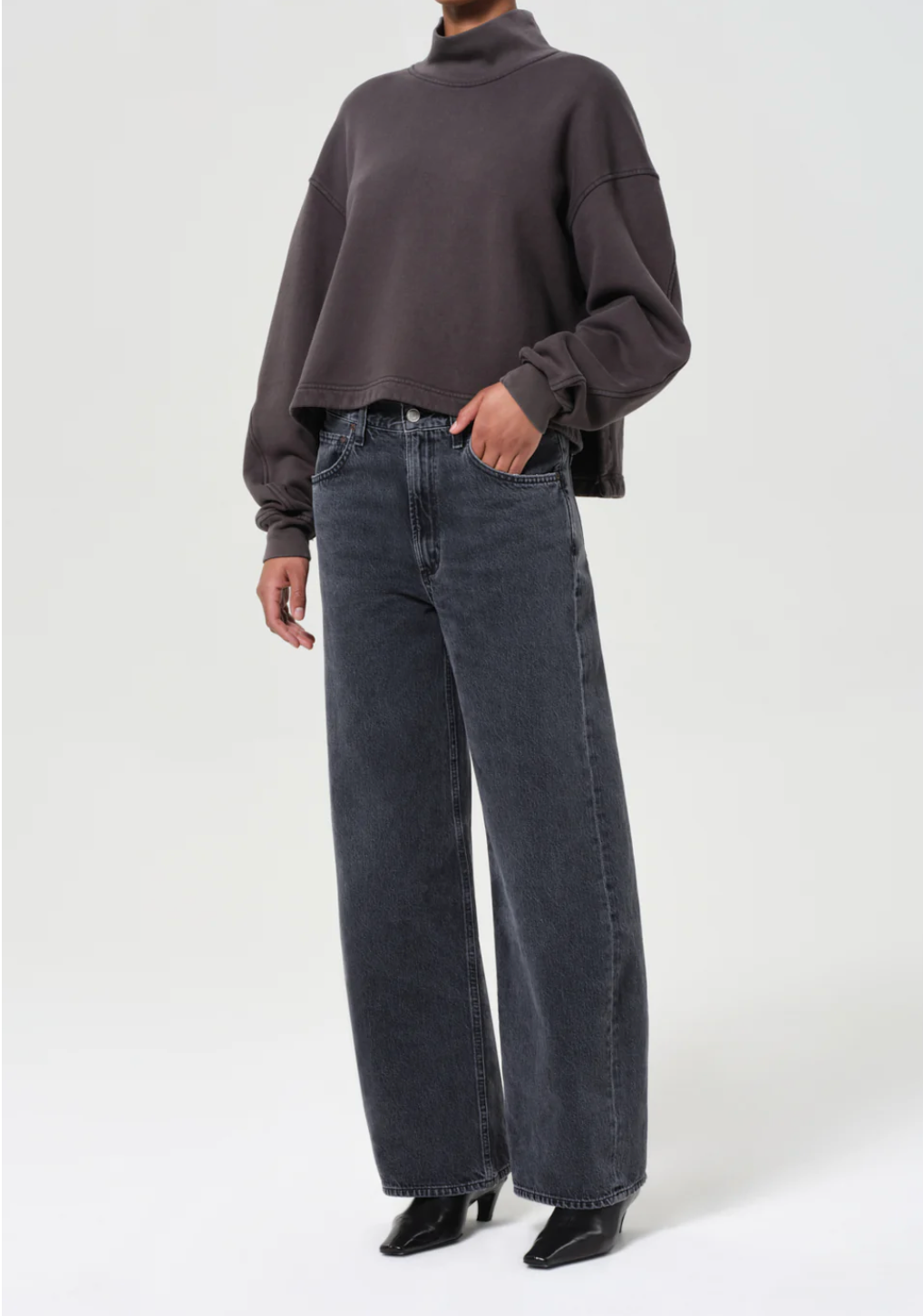 Agolde Isra Sweatshirt | Pave