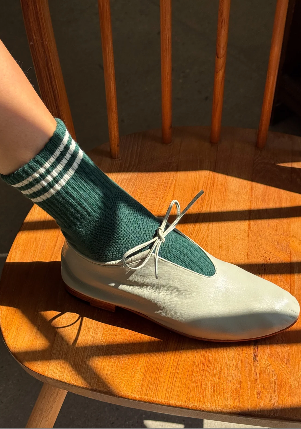 Le Bon Shoppe Girlfriend Socks | Hunter Green