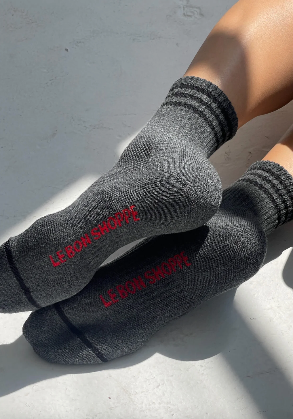 Le Bon Shoppe Girlfriend Socks | Soot