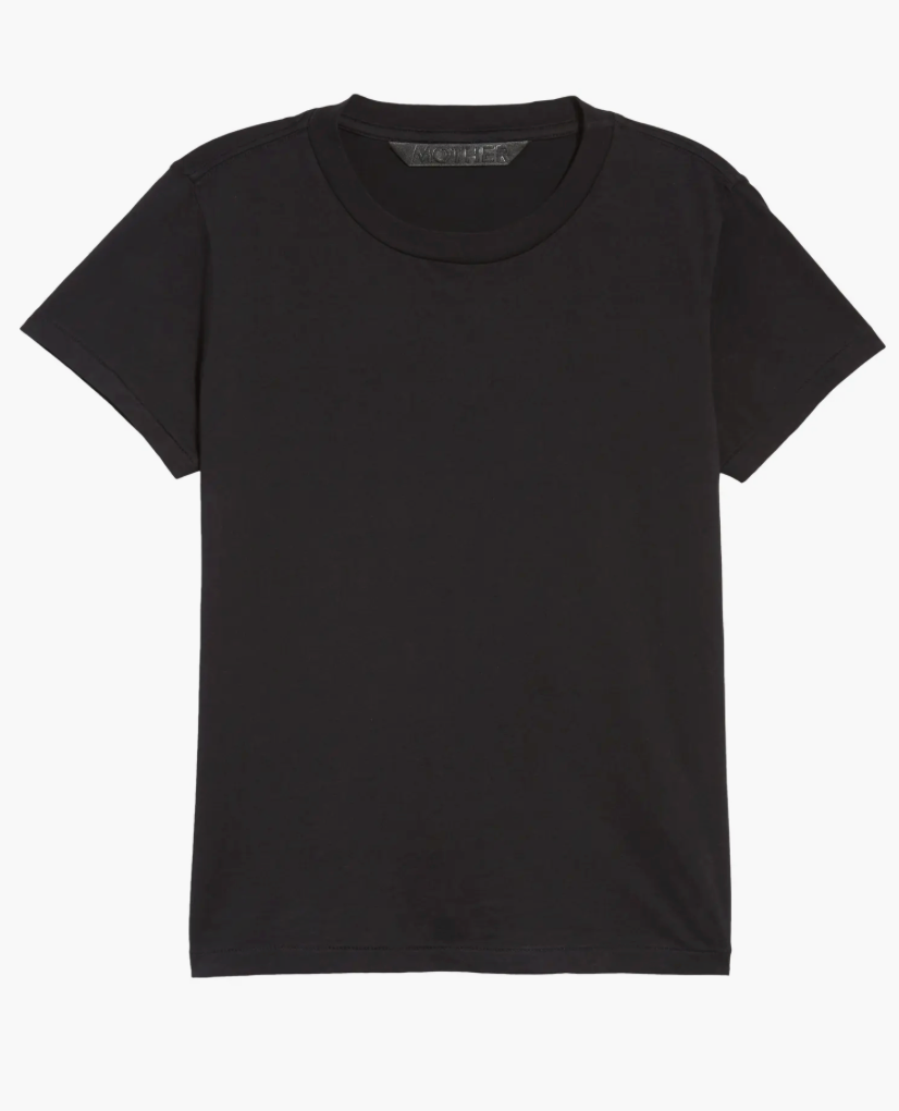 Mother Denim Lil Goodie Goodie T-Shirt | Black