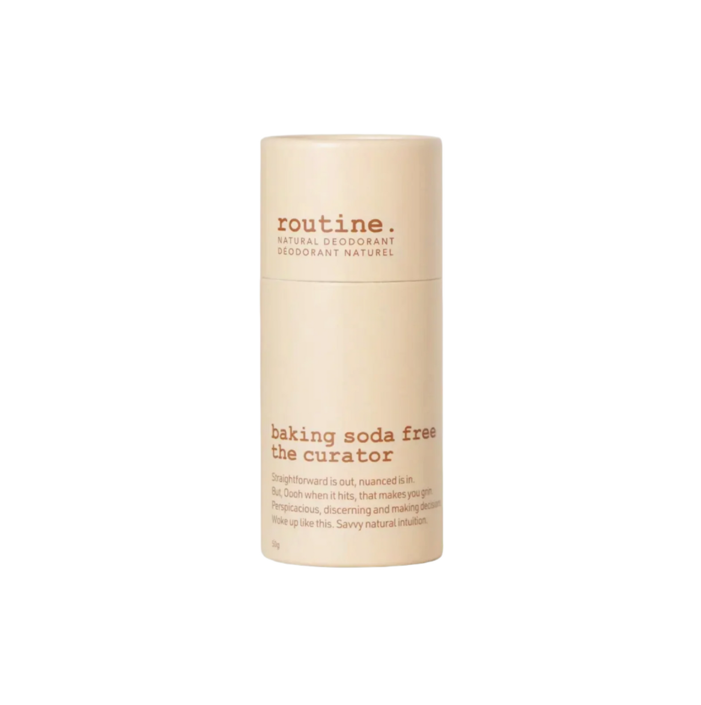 The Curator | Routine Natural Beauty Deodorant Stick - 50g