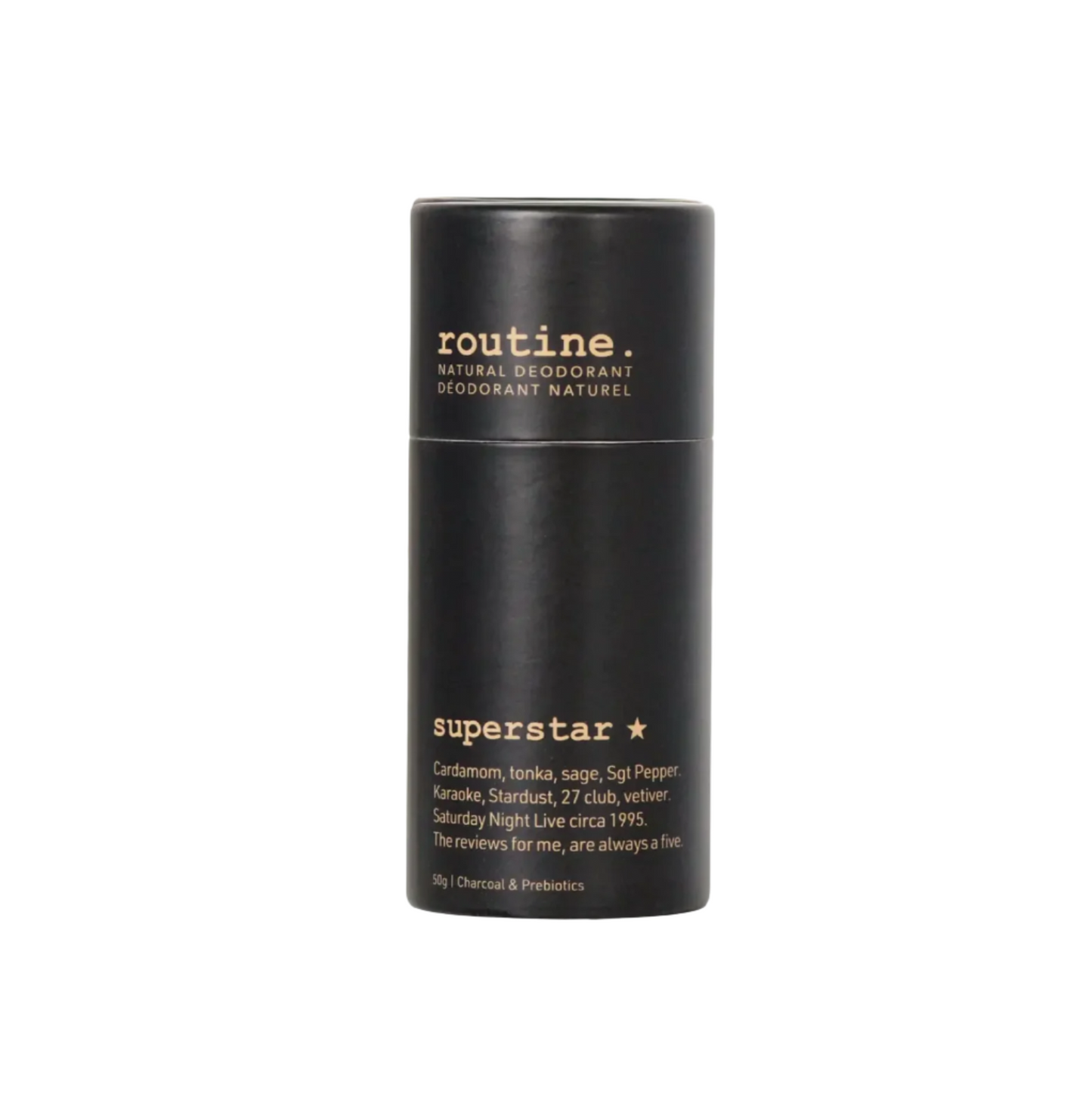 Superstar | Routine Natural Beauty Deodorant Stick - 50g