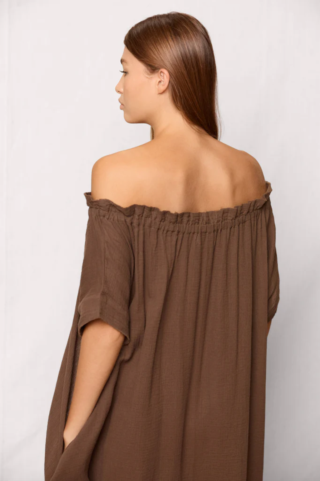 Mikoh | Mirakami Off the Shoulder Maxi Dress