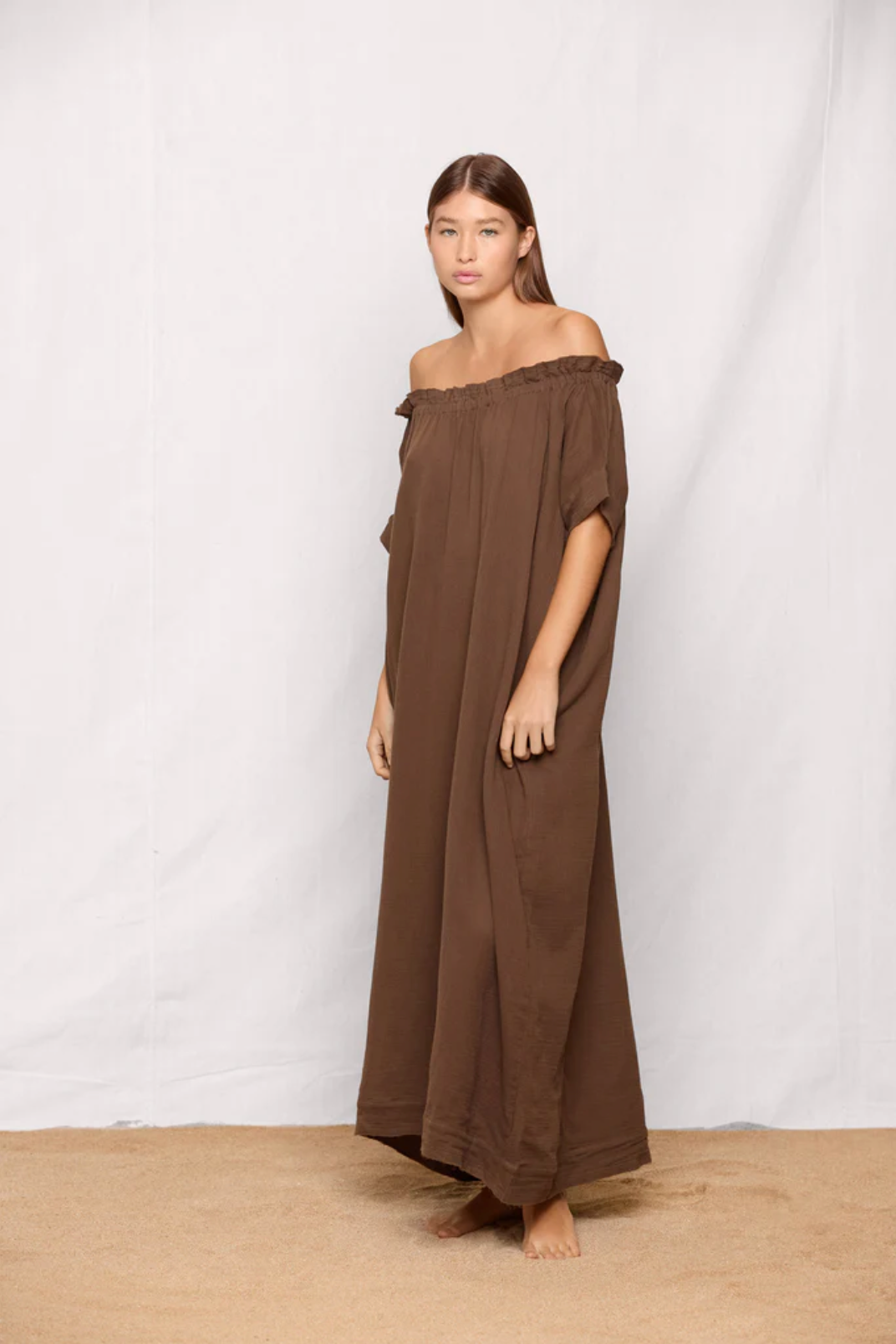Mikoh | Mirakami Off the Shoulder Maxi Dress