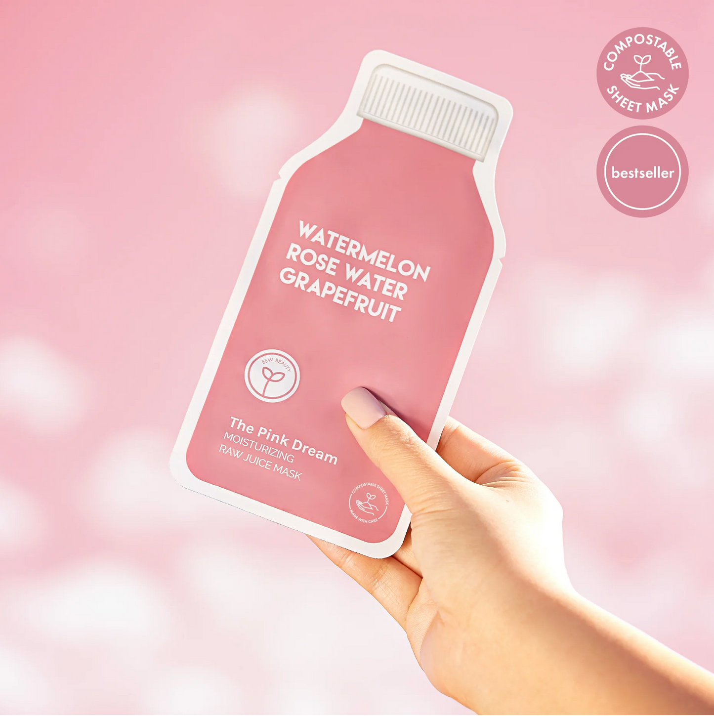 The Pink Dream Moisturizing Sheet Mask