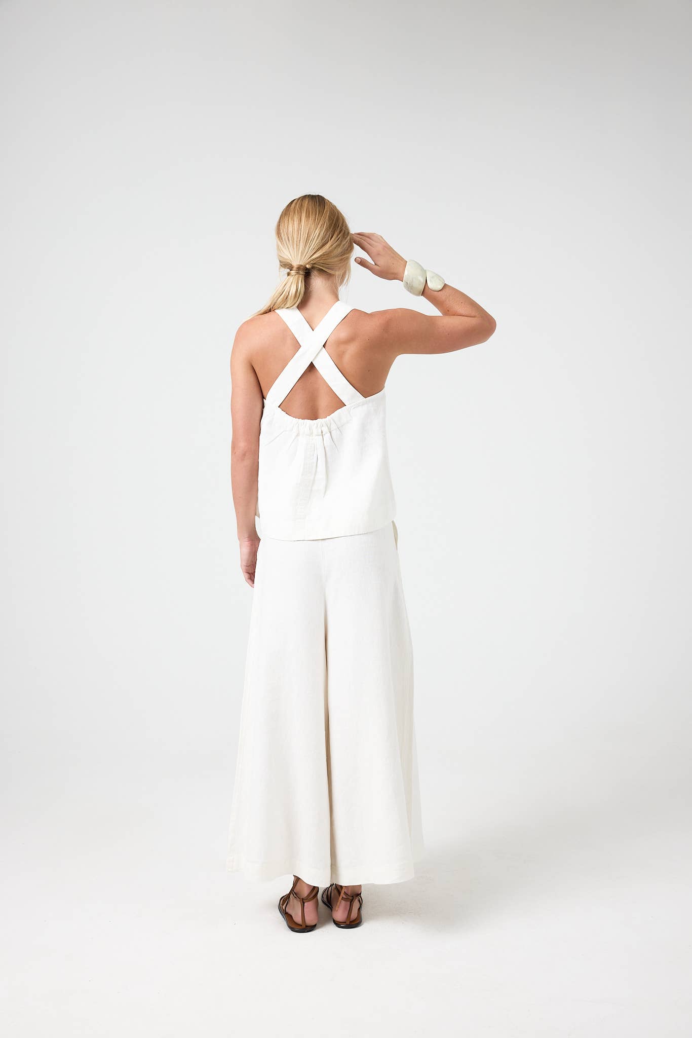Carlota Linen Top