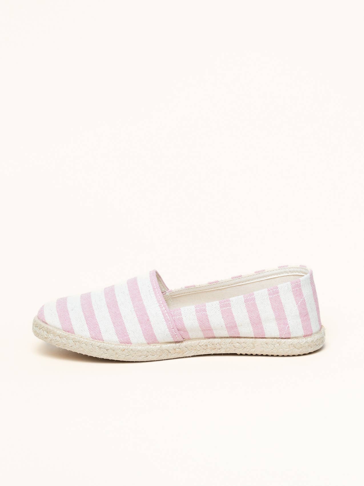 Striped Linen Espadrille