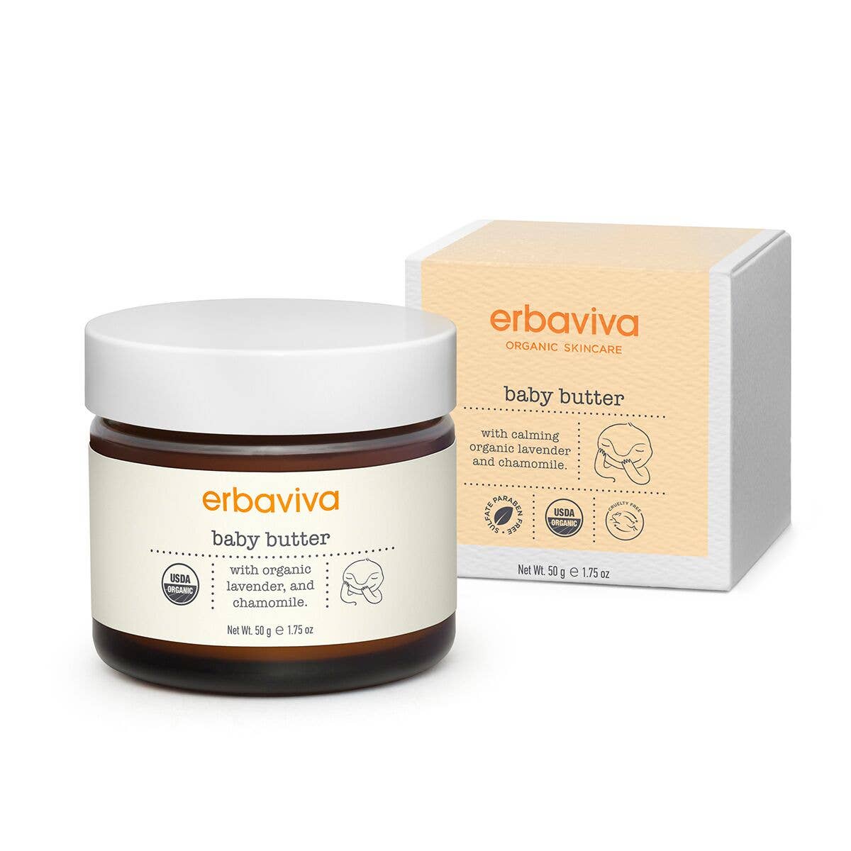 Erbaviva Organic Skincare Baby Butter