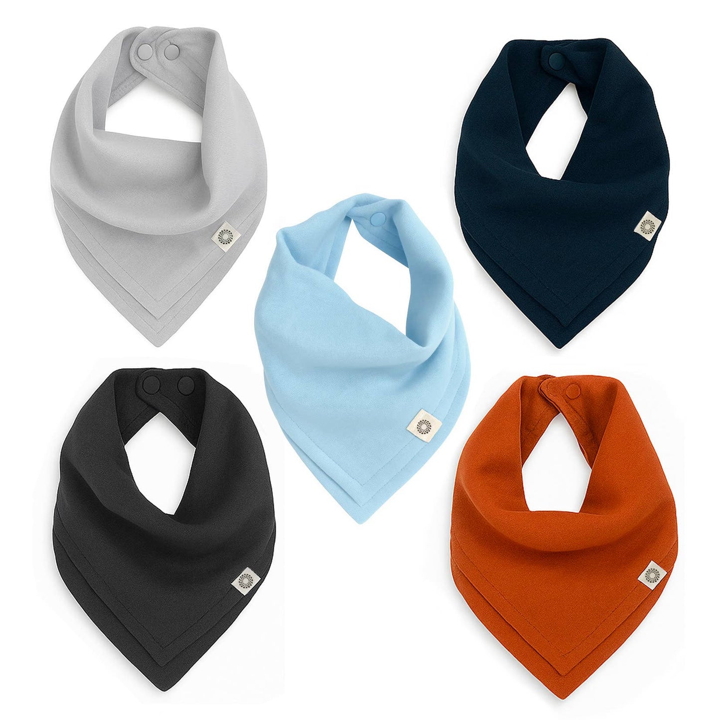 Organic Scarf Bib | 5-Pack