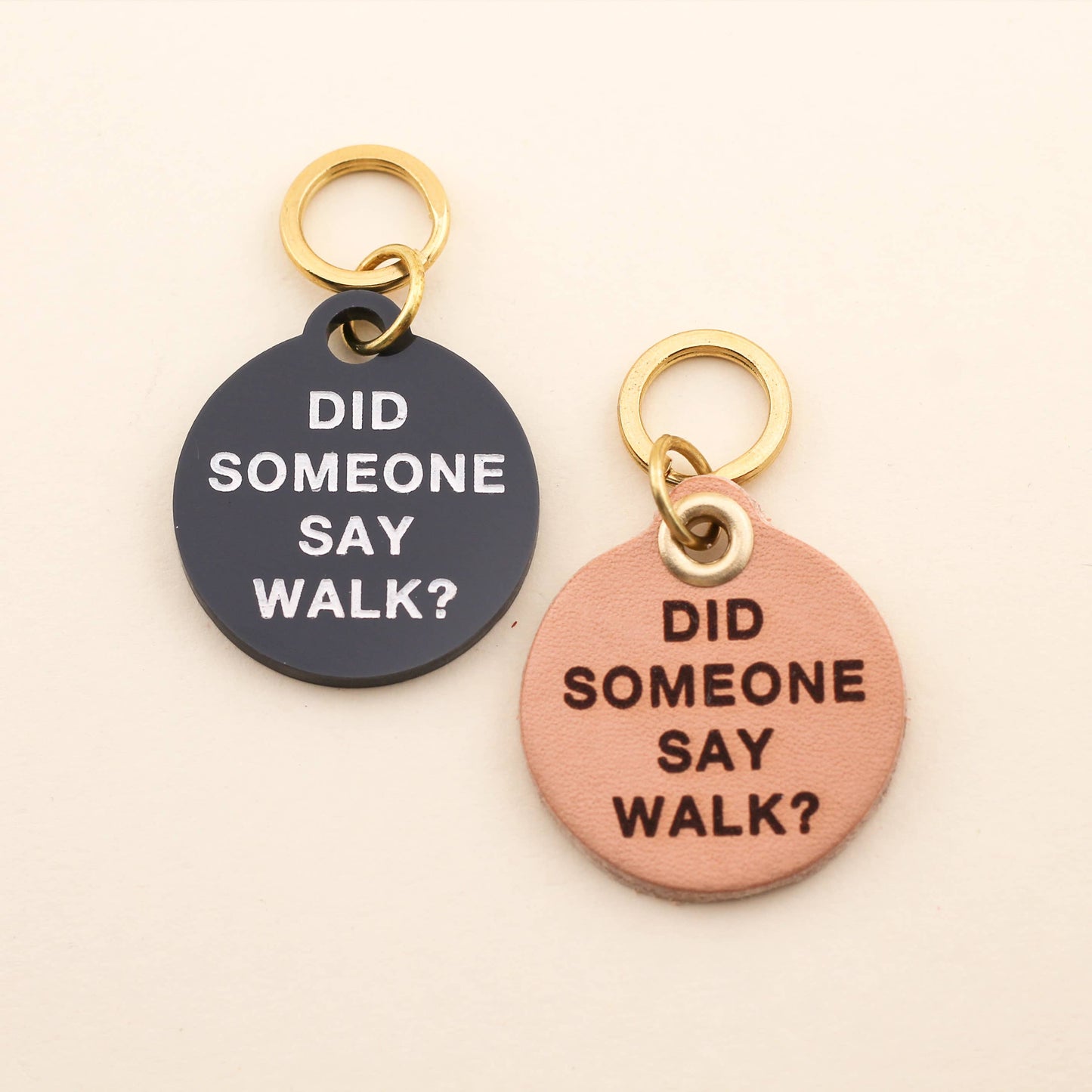 Did Someone Say Walk Pet Tag