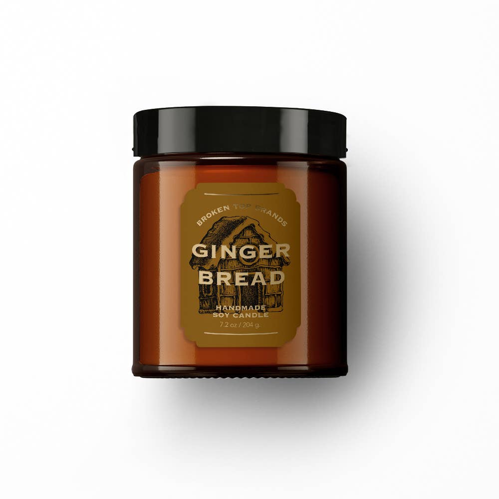 Gingerbread - 9 oz Soy Candle - Holiday Heritage