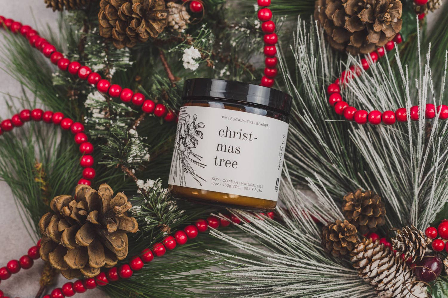 Christmas Tree Soy Candle | 16oz