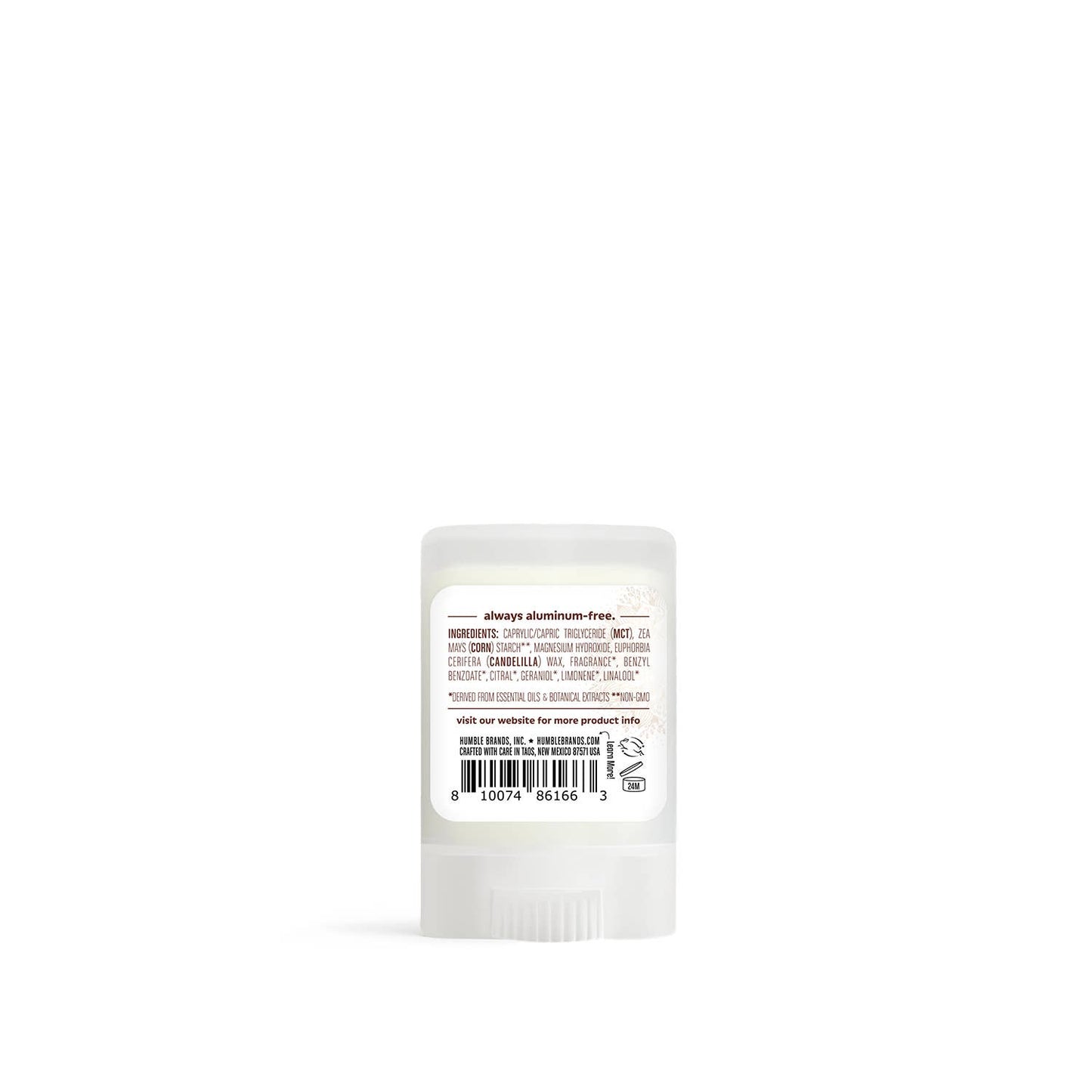 Humble Deodorant | Vanilla & Cardamom Travel Size