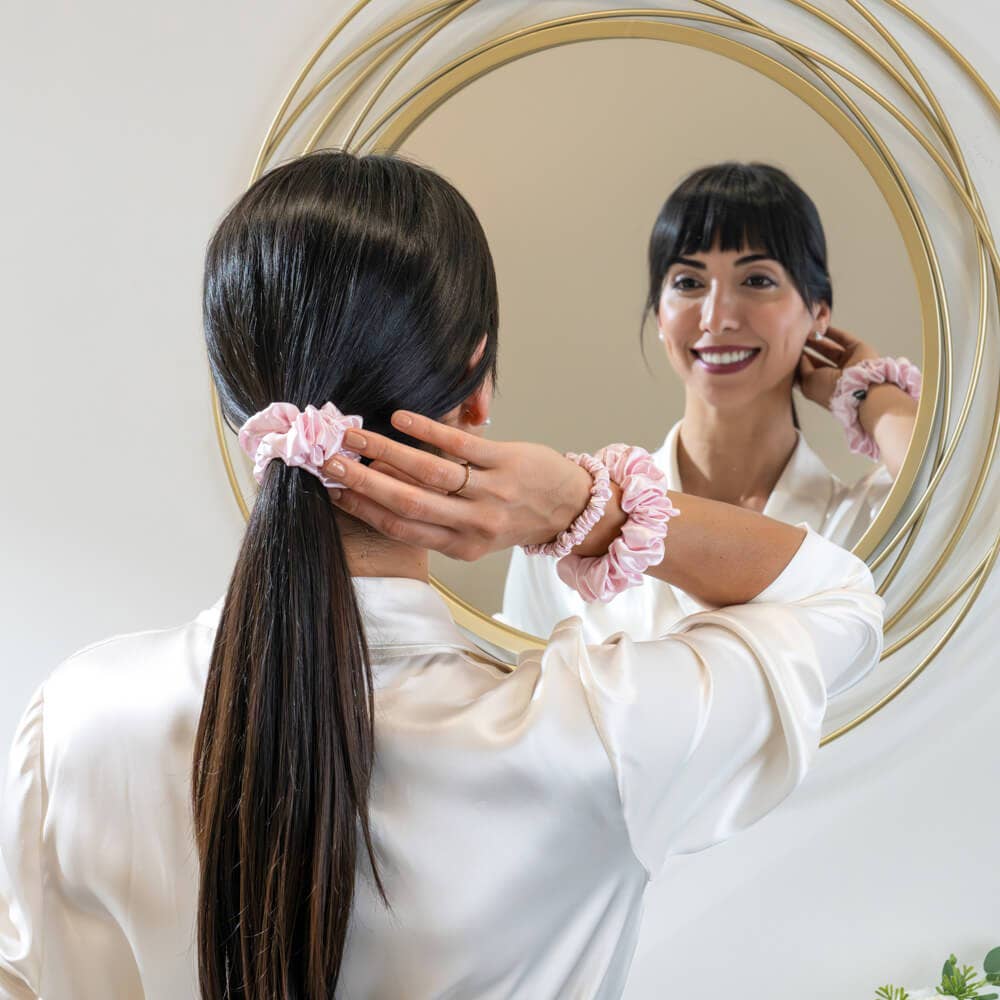 Blissy Scrunchies | Blush