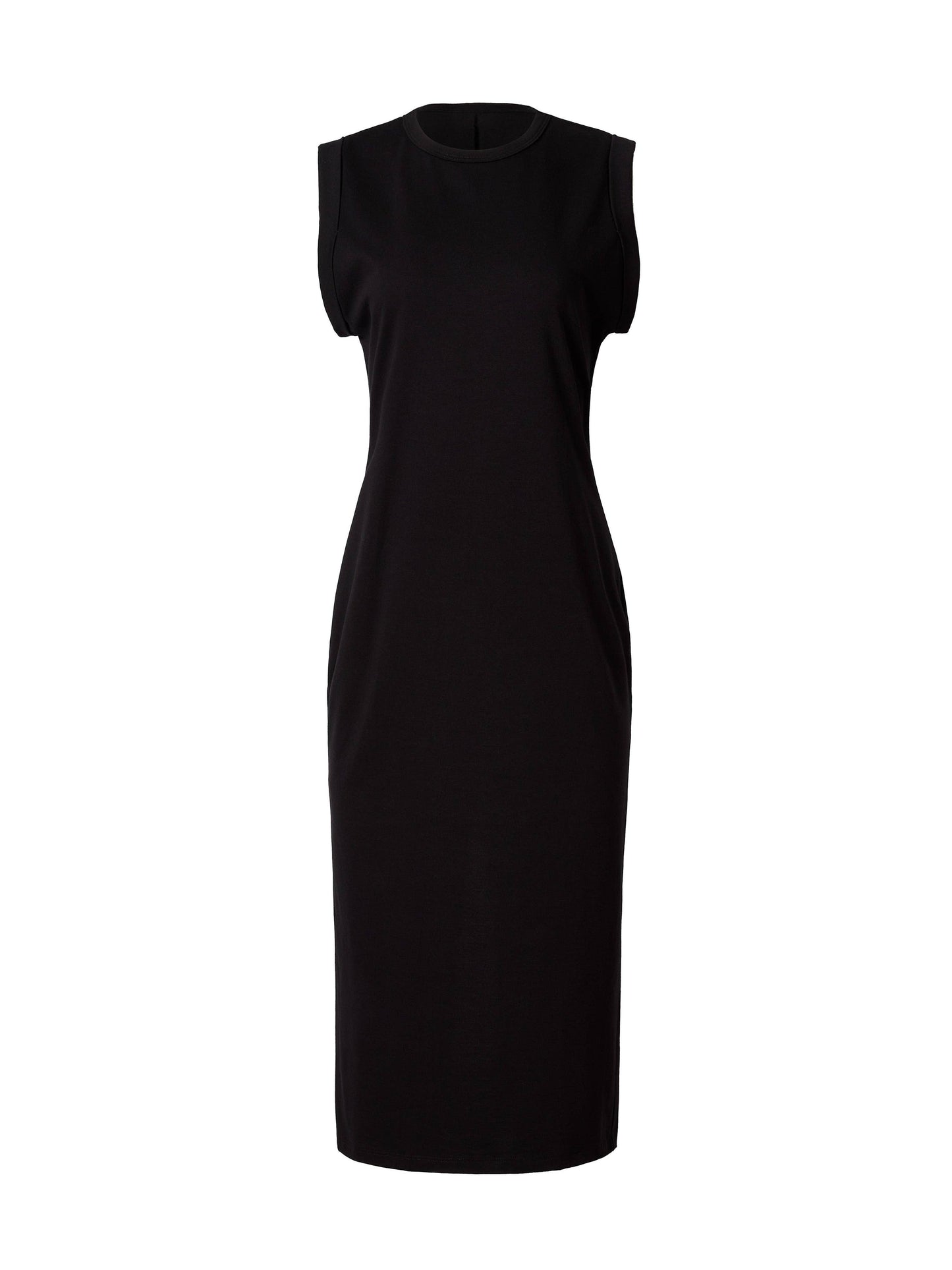 Sleeveless Black "David" Maxi Dress