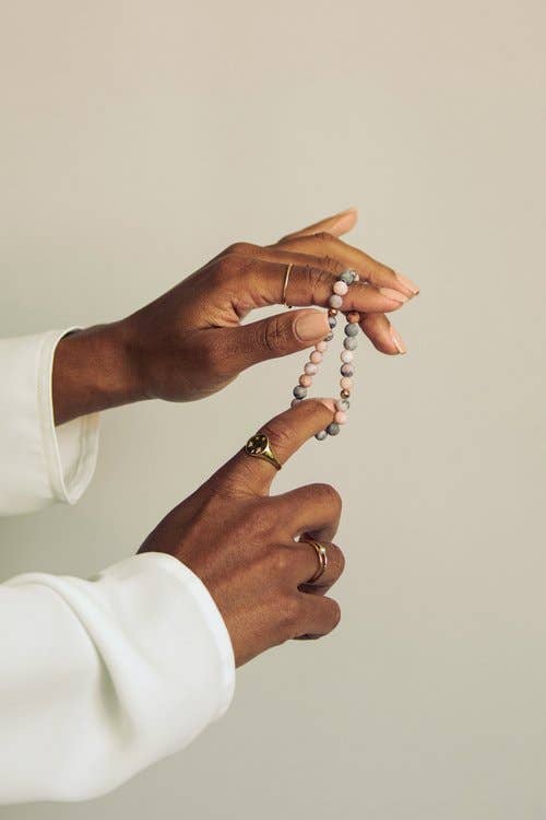 Balance | Crystal Mala Gemstone Bracelet