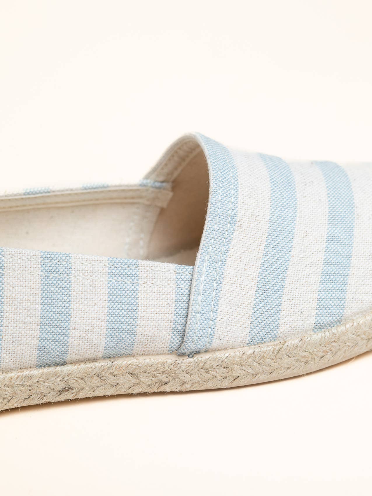 Striped Linen Espadrille