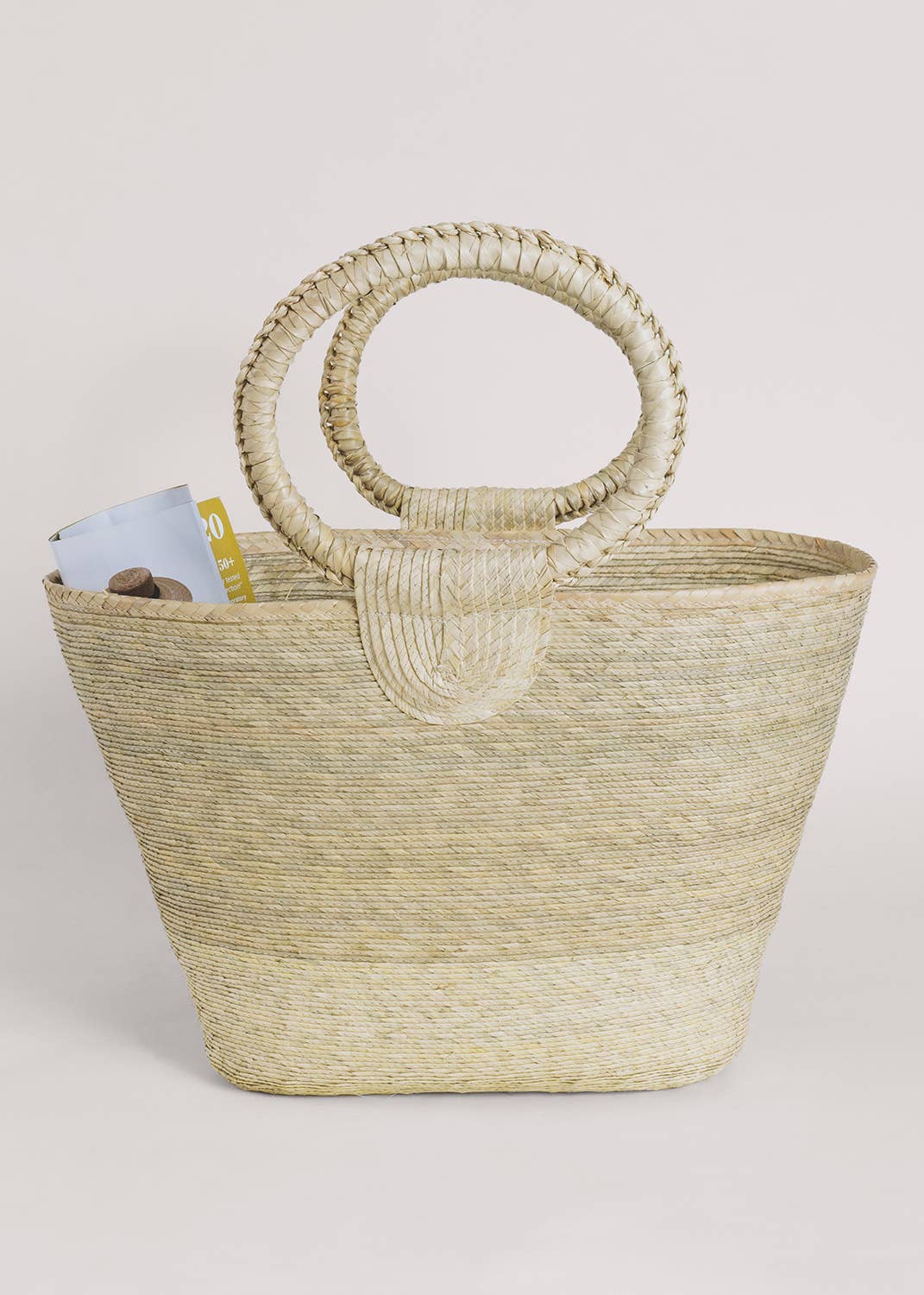 Straw Beach Bag
