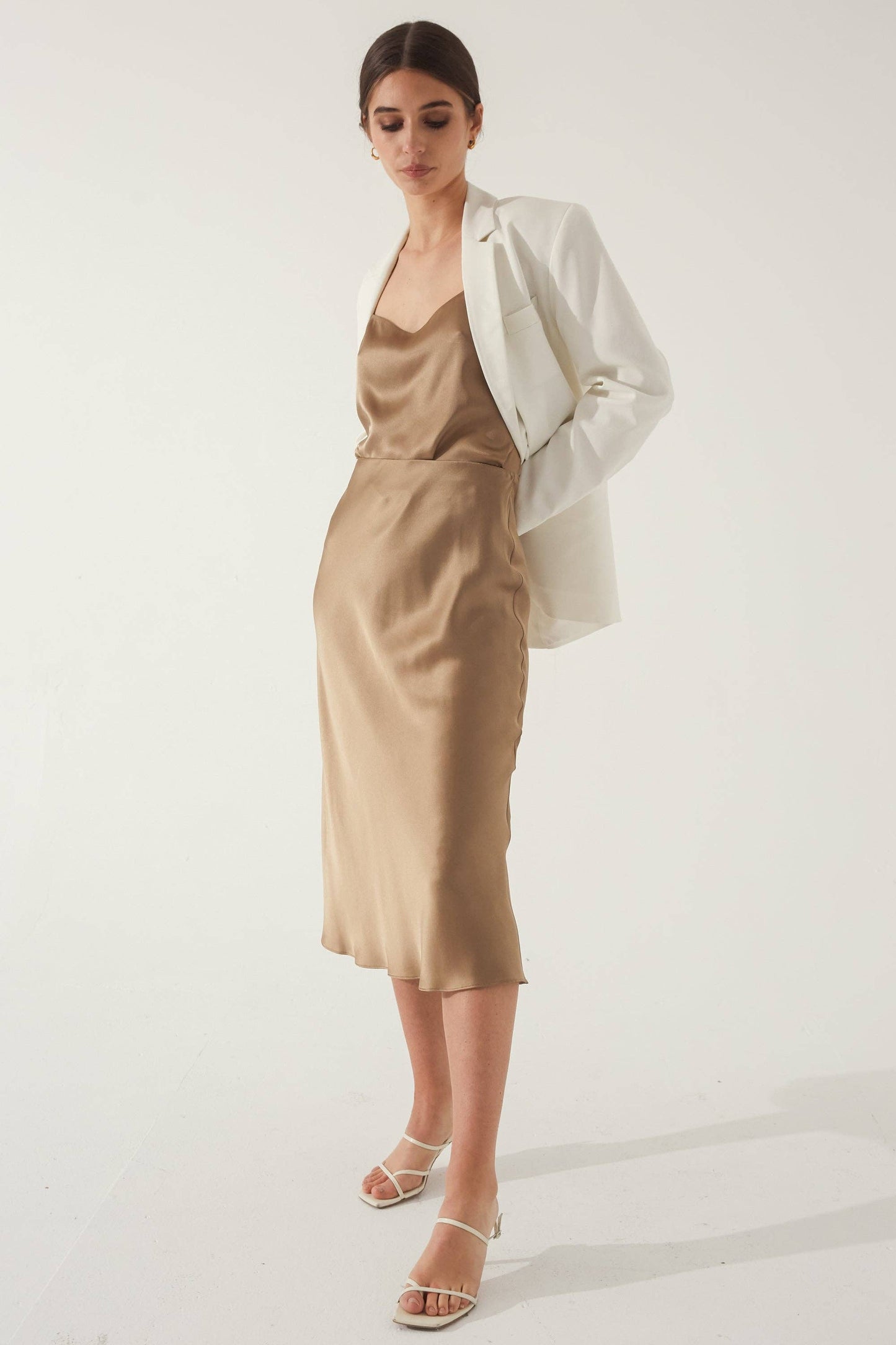 Silk Slip Skirt