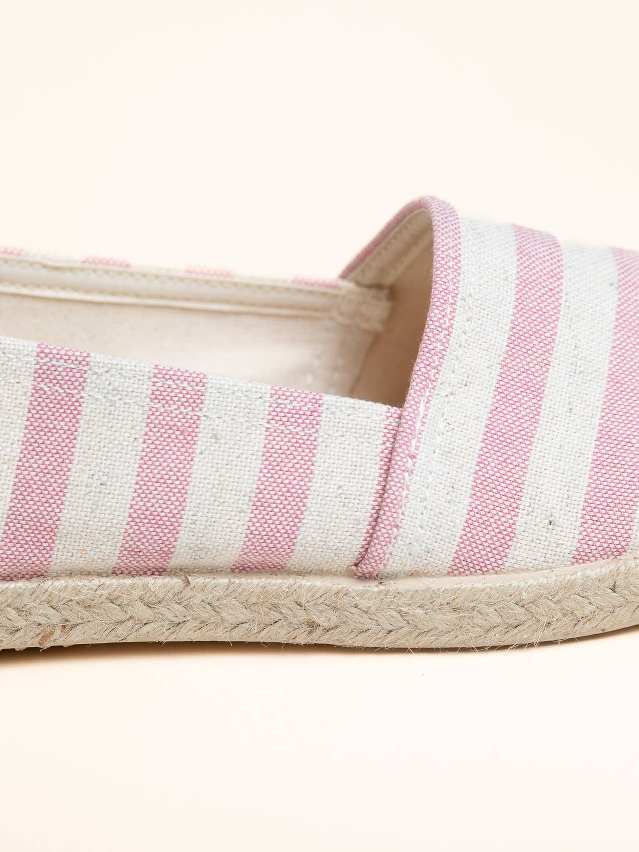 Striped Linen Espadrille