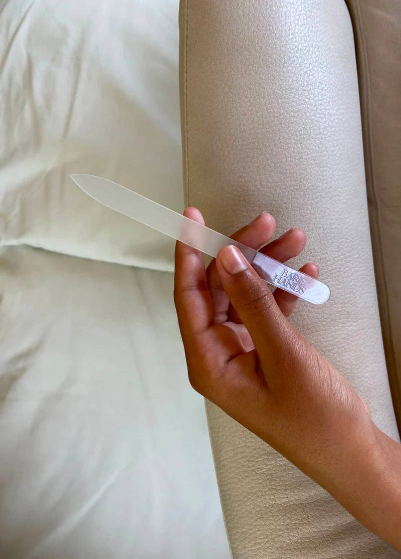 Bare Hands Crystal Nail File Duo