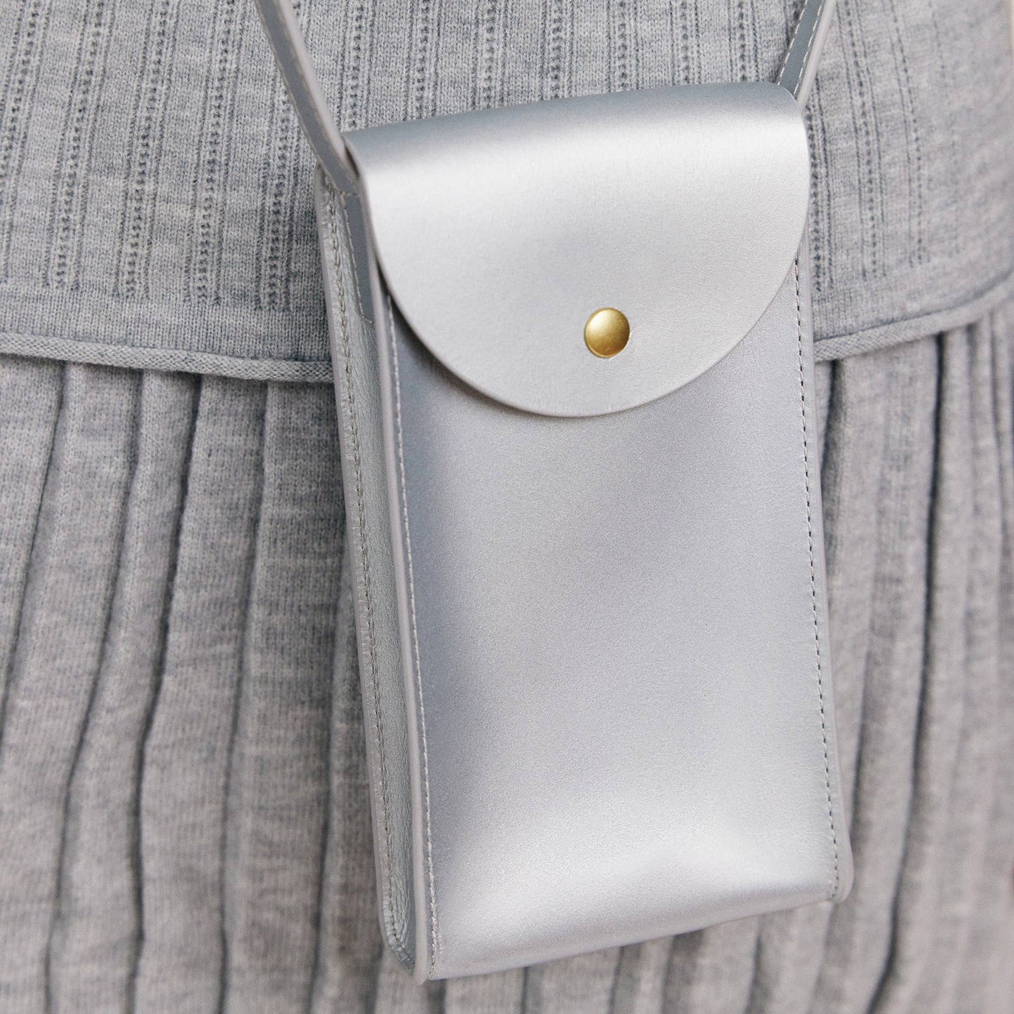 The Mini Bandit Phone Bag - Sterling