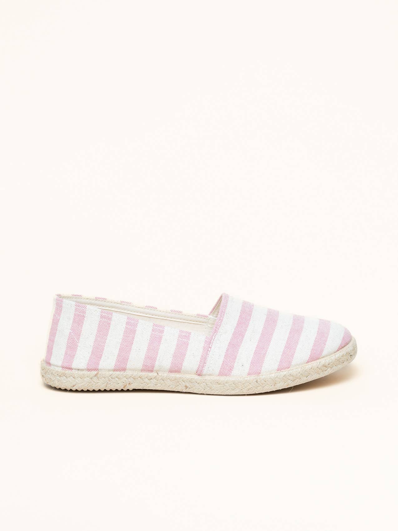 Striped Linen Espadrille
