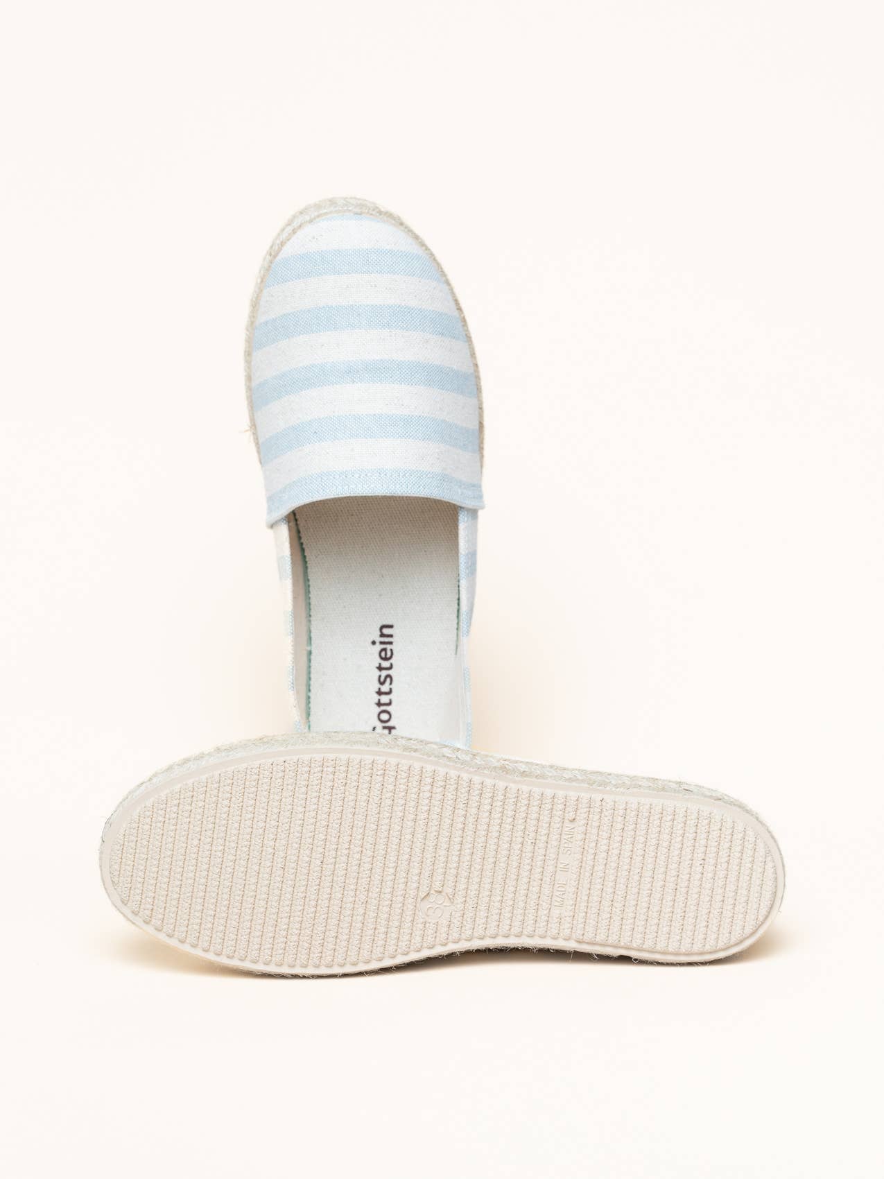 Striped Linen Espadrille