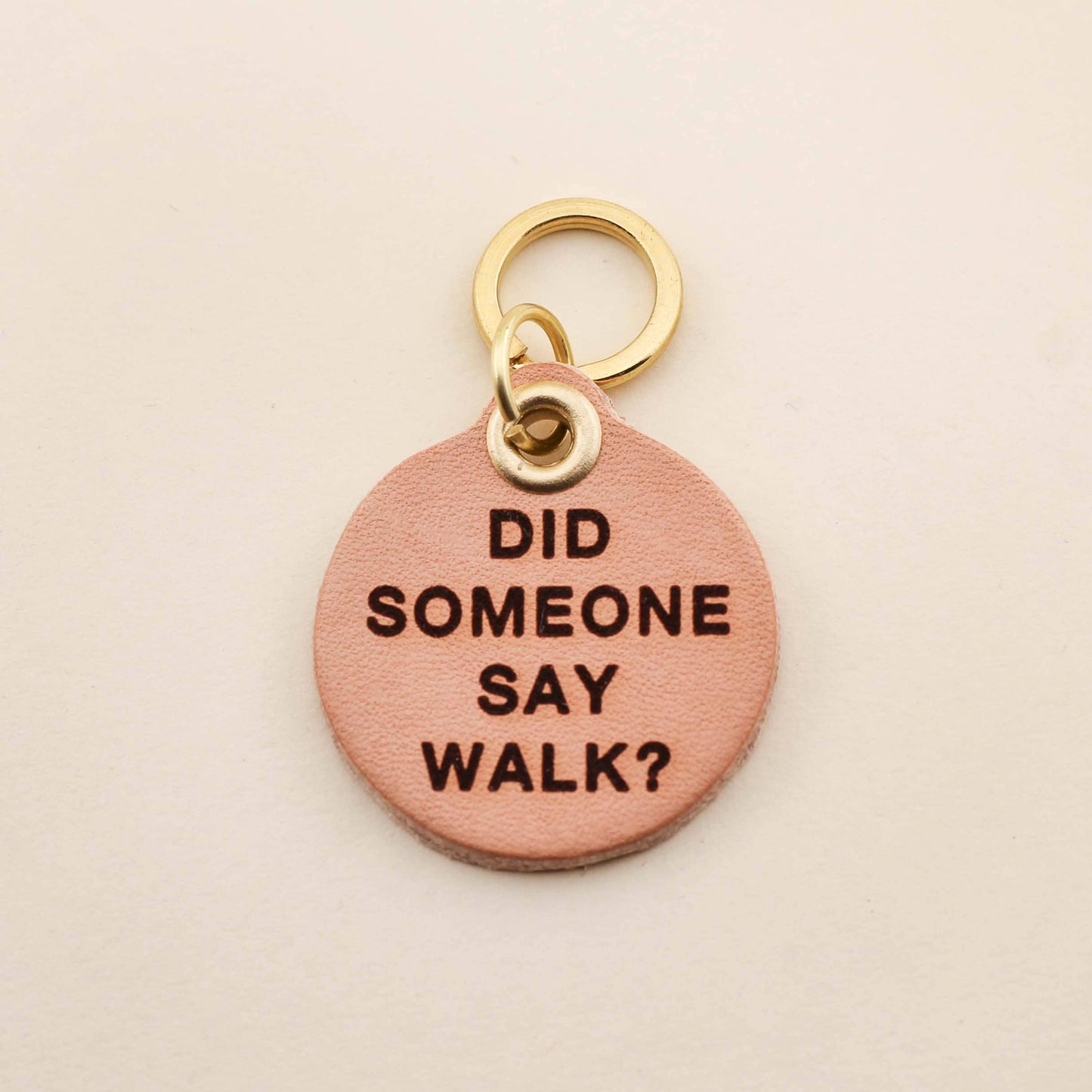 Did Someone Say Walk Pet Tag