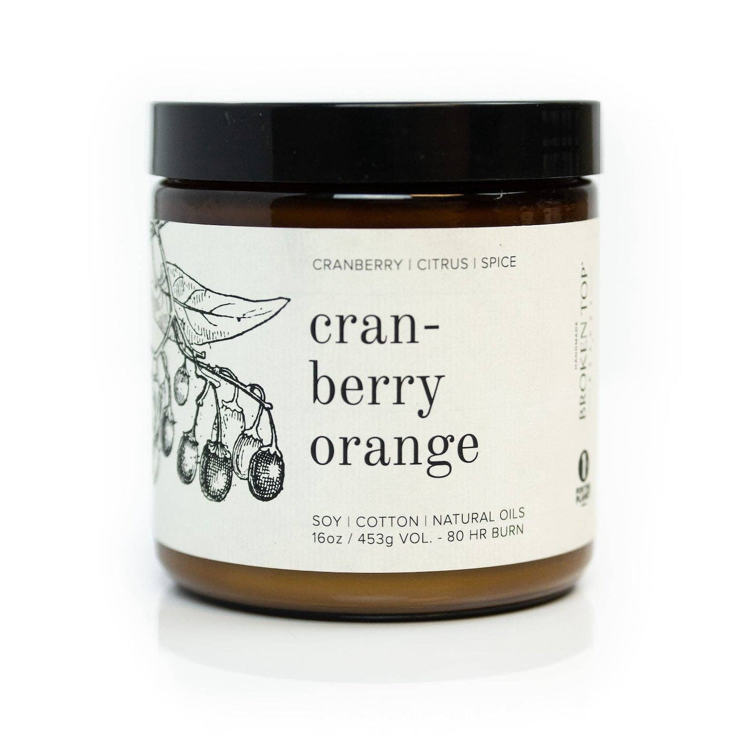 Cranberry Orange Soy Candle | 16oz