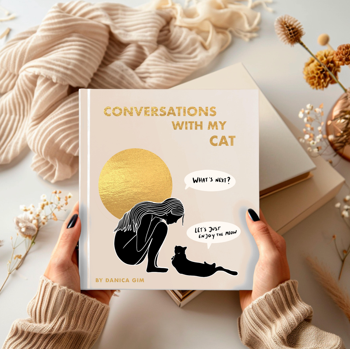 Conversations With My Cat illustrated Book | Danica Gin