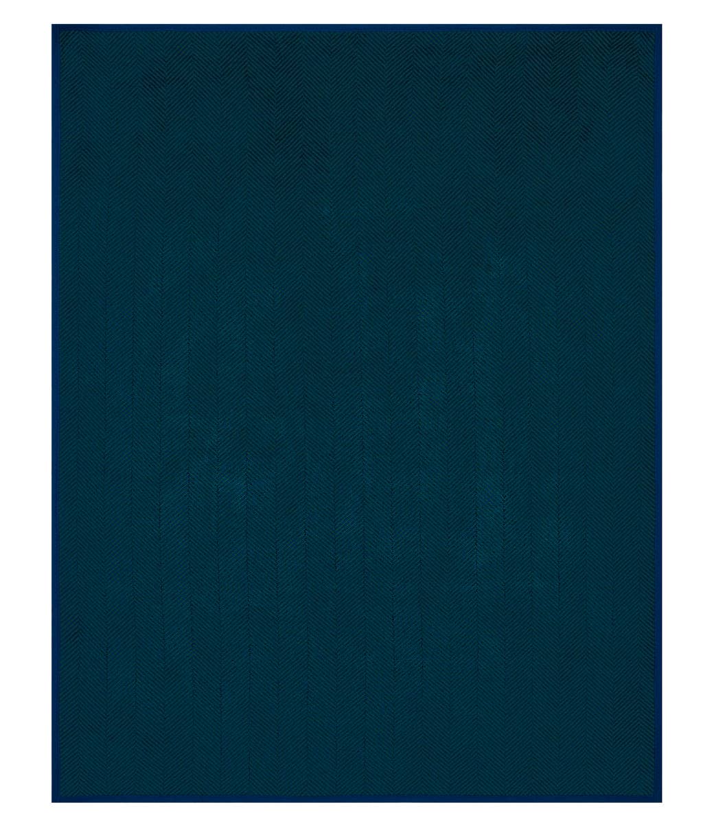 ChappyWrap Harborview Herringbone Blue Spruce Blanket