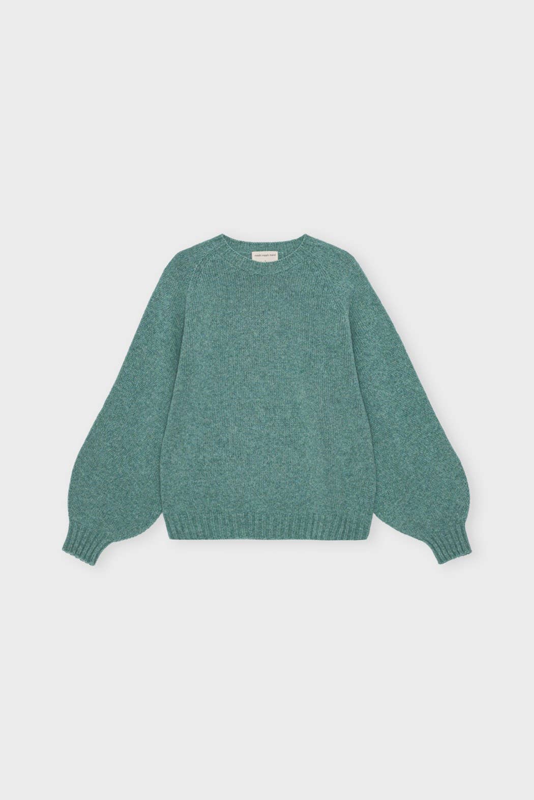 Sienna Knit Recycled Wool | Green Melange
