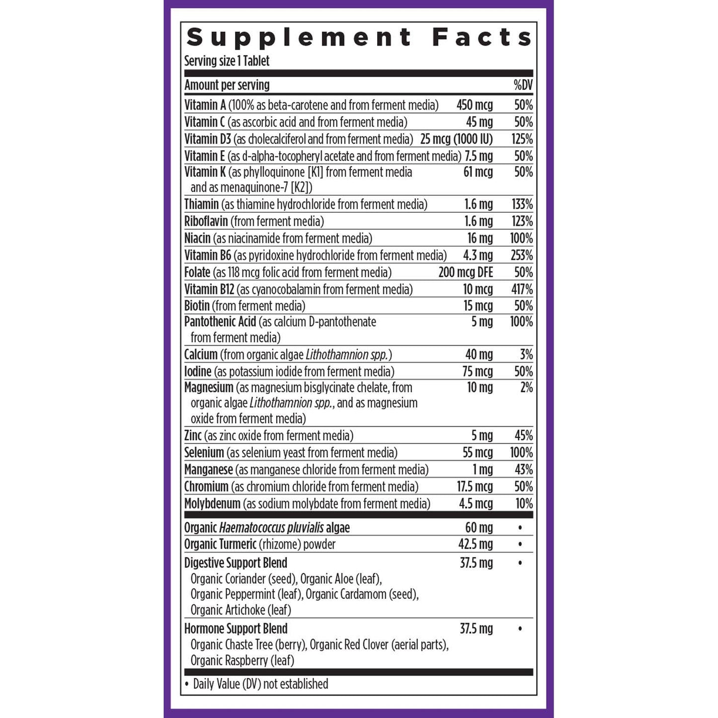 Every Woman's One Daily 55+, Women's Multivitamin | 30 Tablet