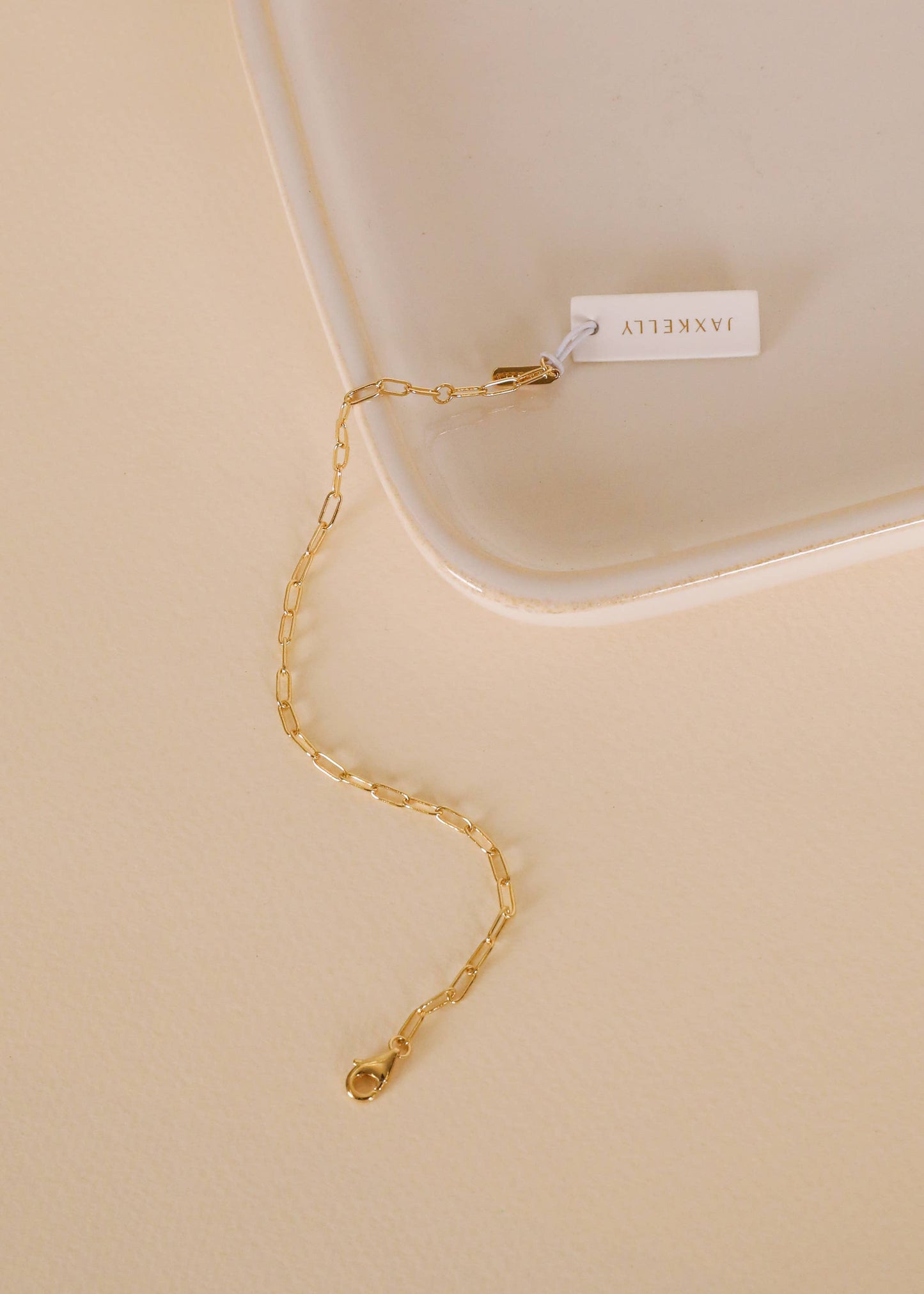 Small Link Chain Bracelet | 18k Gold Plated