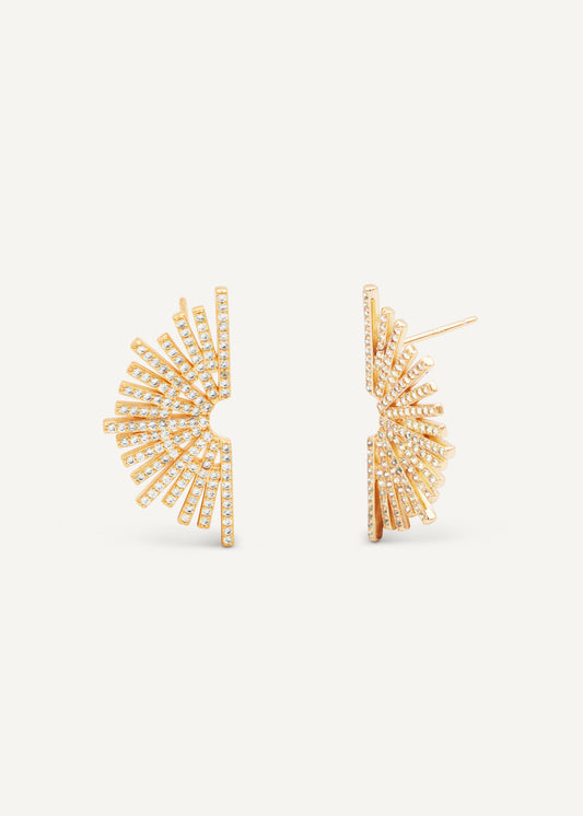 Celestial Sunburst Earrings