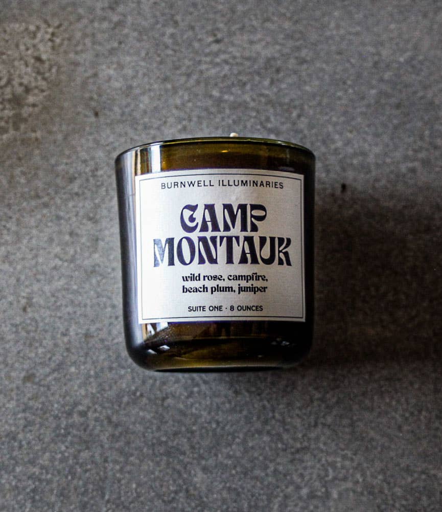 Camp Montauk Eco-Soy Wax Candle