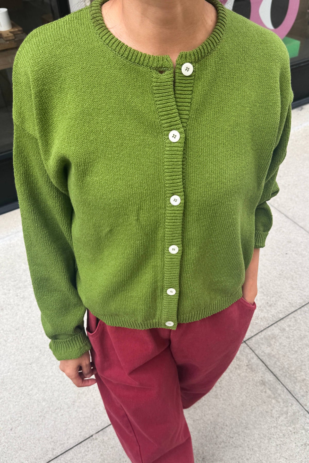 Le Bon Shoppe Cotton Leila Cardigan