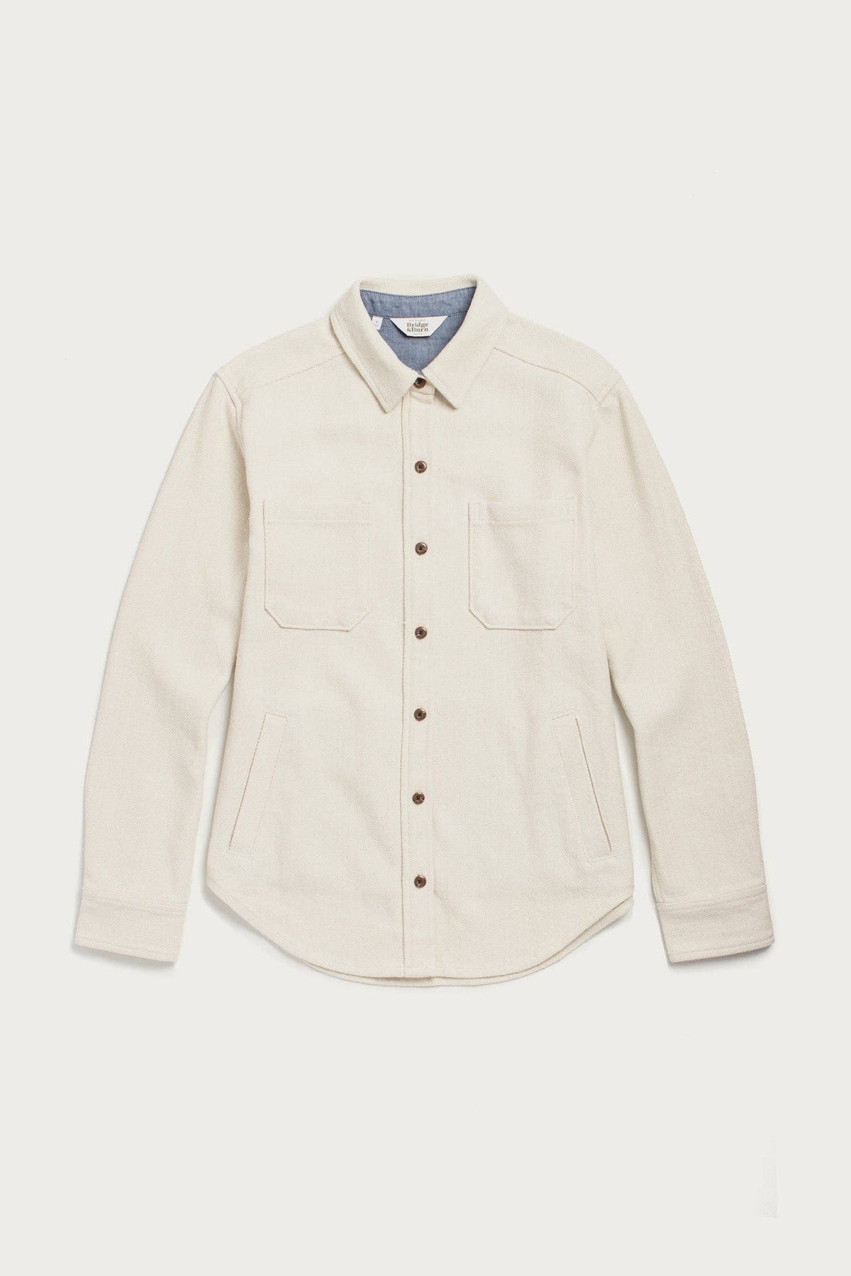 Ivory Twill Shacket