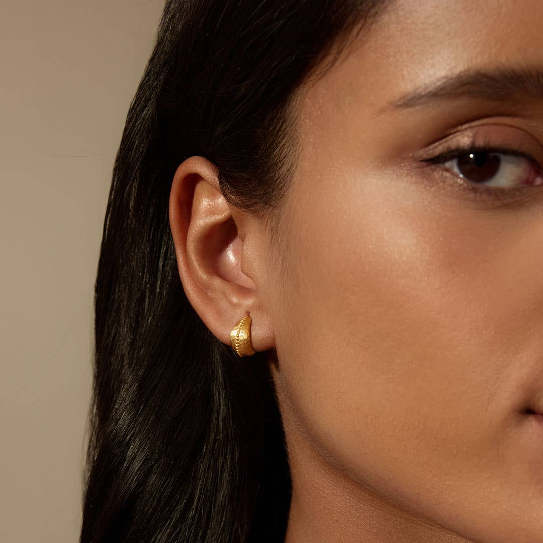 Little Joys Dot Huggie Hoop Earrings