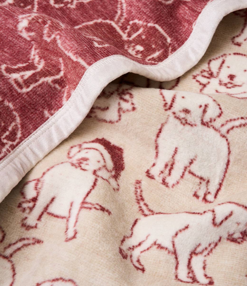 ChappyWrap Santa Puppies Mini Blanket