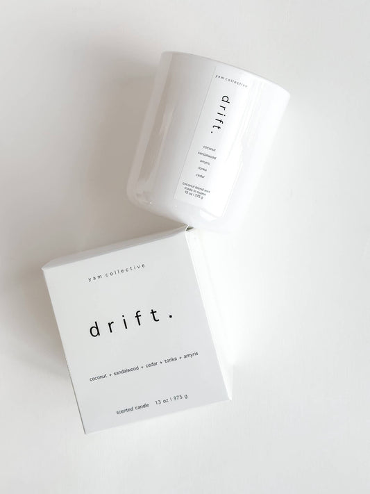 DRIFT Luxe Candle | Santal+Coconut