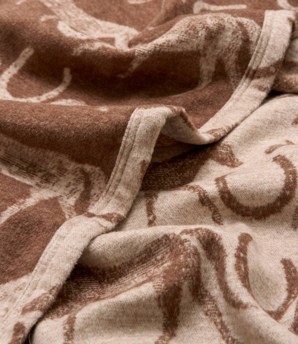 Hill Country Horses Lightweight Blanket | Brown
