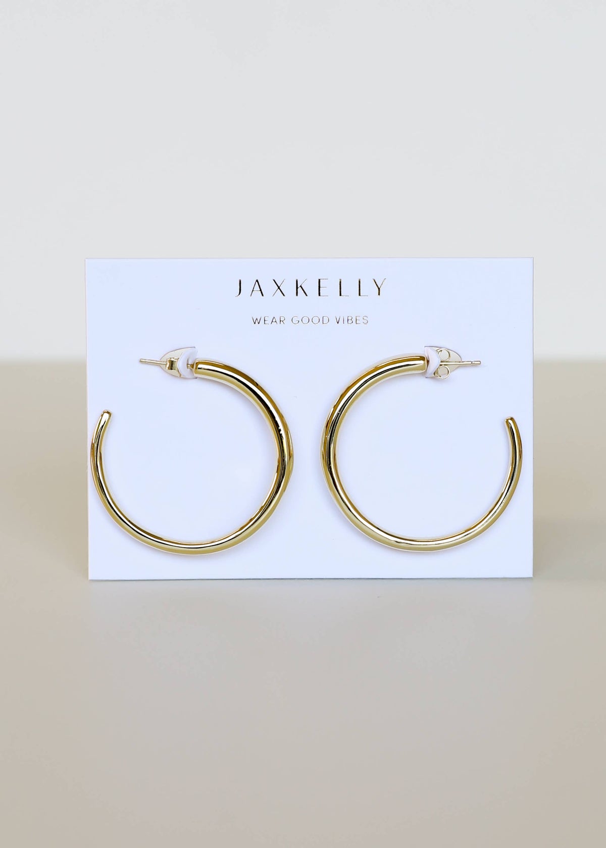 Everyday Gold Hoop Earrings | Large