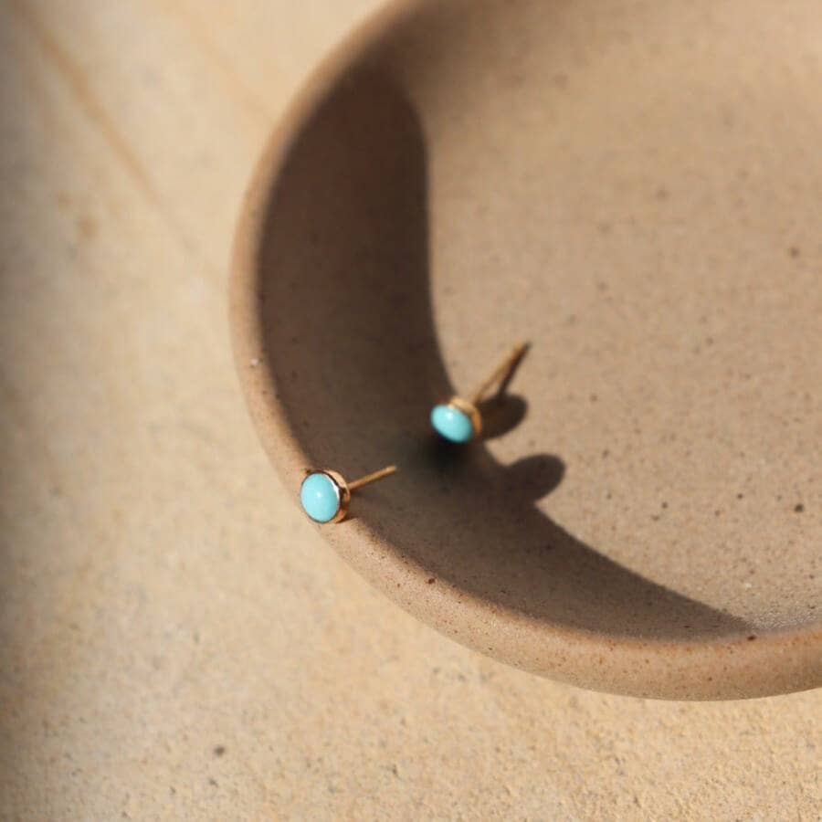 Mini Turquoise Studs