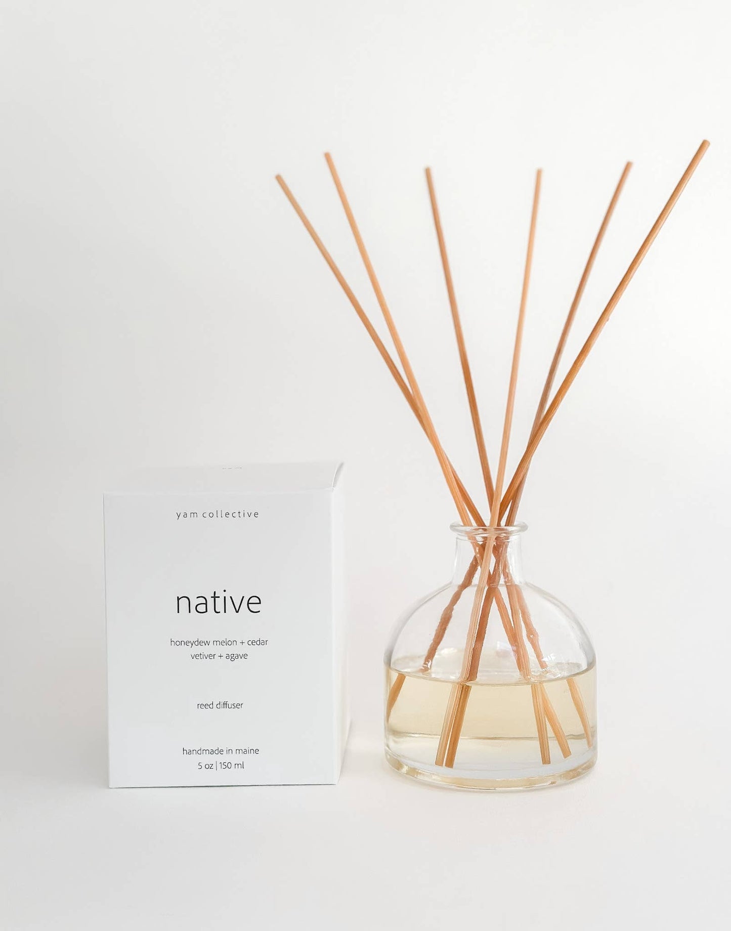 Native Reed Diffuser | Honeydew Melon + Vetiver